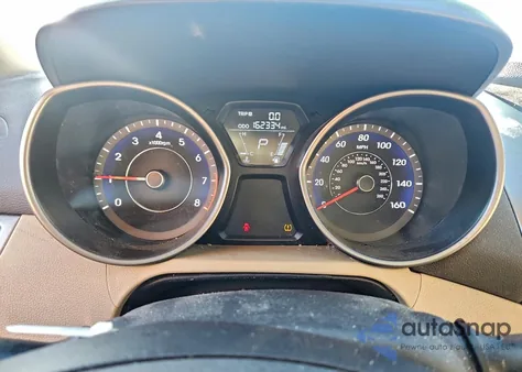 2011 Hyundai Elantra Gls from USA, damaged, VIN 5NPDH4AE4BH039255